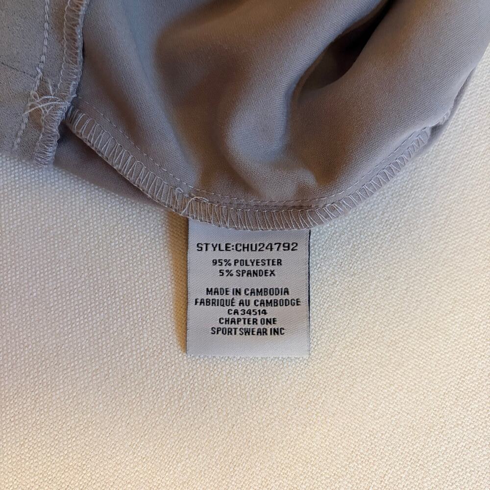 Jules & Leopold Greige Tie-Front Ankle Dress Pants XL - Picture 3 of 3